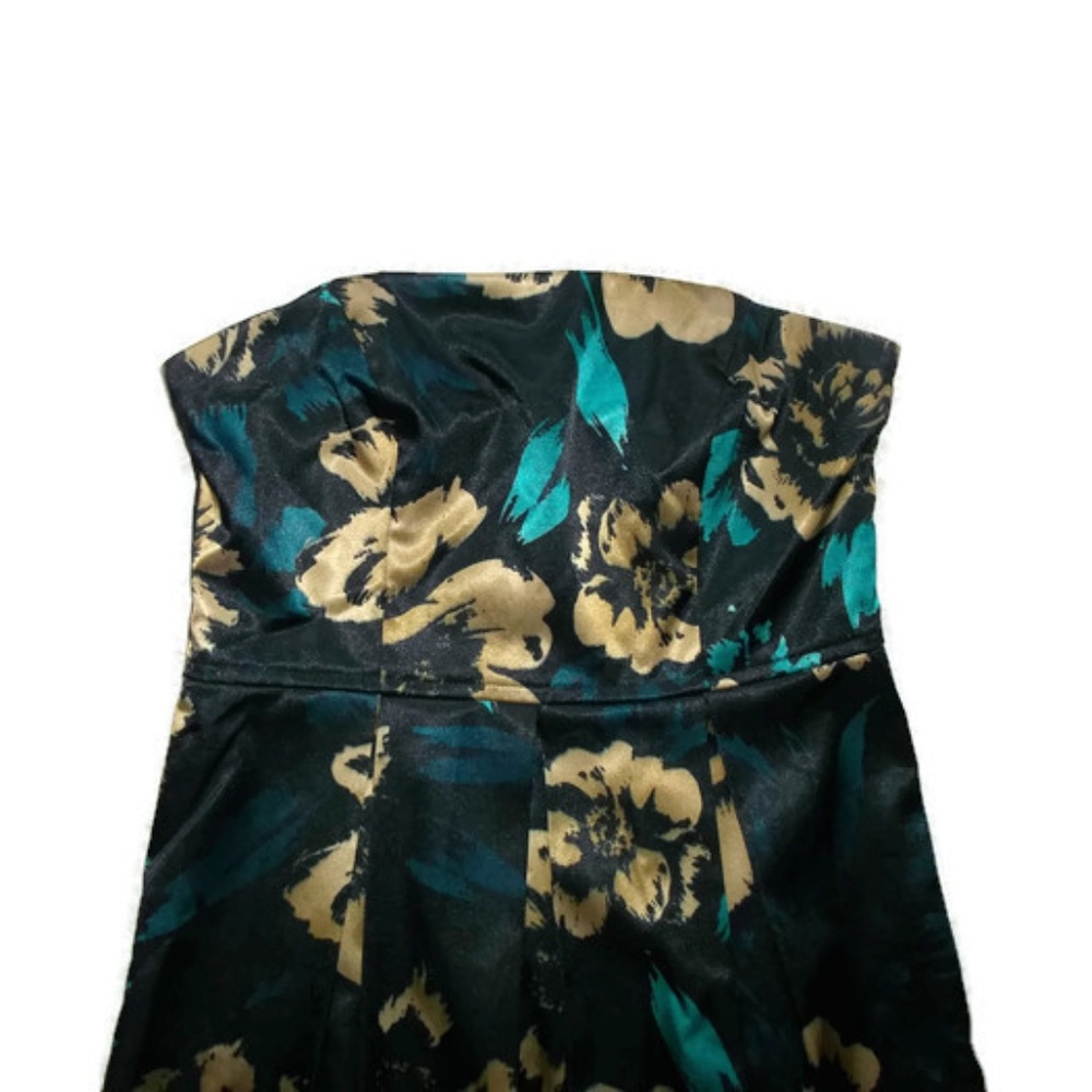 GUESS Black/Real/Gold Dress-Sz 1 - Picture 2 of 3